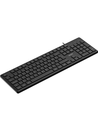 Philips Kablolu Türkçe Q Klavye + Mouse Set Siyah Spk6248B