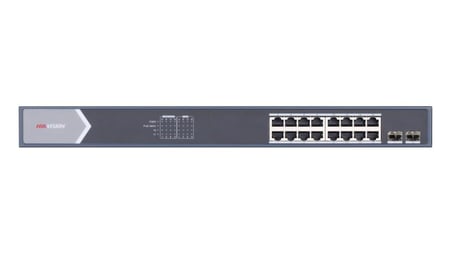 Hikvision Ds-3E0518P-E-M 16 Port 10-100-1000 Mbps Poe Gigabit Switch