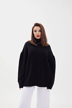 43151 TRİKO BALIKÇI SALAŞ KAZAKSİYAH