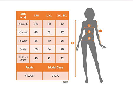 Kadın Kısa Kollu Bisiklet Yaka Kalp Desenli Viskon Elbise
