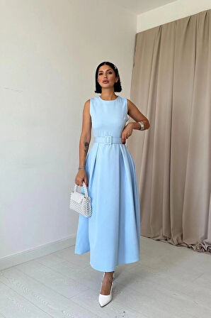 Bebe avi Halter Yaka Kloş Elbise