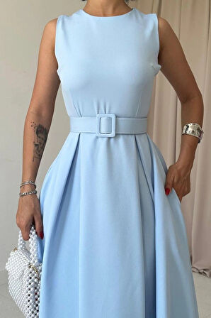 Bebe avi Halter Yaka Kloş Elbise