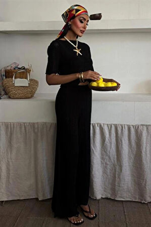 Triko Bluz Pantolon İkili Takım 10084025