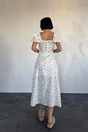 ila Çiçekli Yazlık Elbise