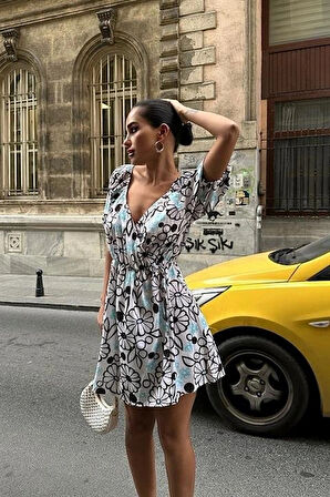 Lindsey Çiçek Desenli Elbise 227610