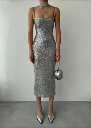 Woxo İp Askılı Elbise