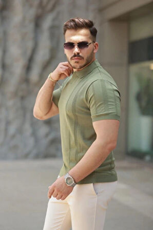 Erkek Hemşire Yaka Kısa Kollu Tişört