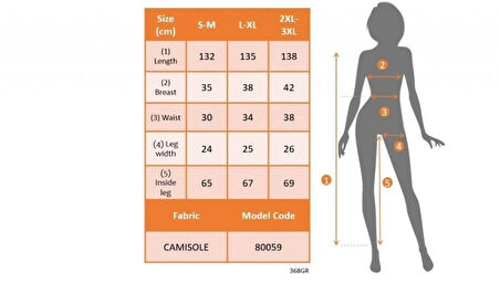 Kadın Uzun Kollu V Yaka Parmak Geçirmeli Detay Kaşkorse Tulum