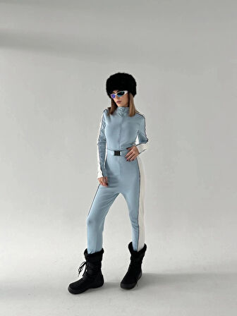 Kemer Detaylı Fermuarlı Tulum  Bebe avisi