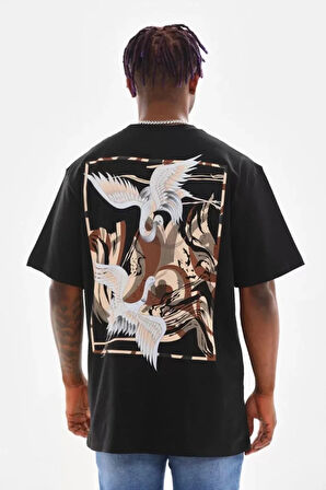 Unisex Baskılı Oversize Thirt  iyah