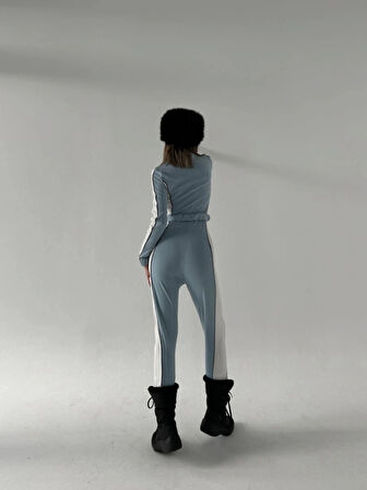 Kemer Detaylı Fermuarlı Tulum  Bebe avisi