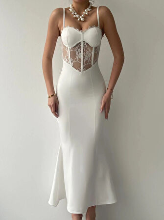 Begonia İp Askılı Elbise