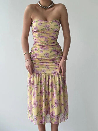 Talia traplez Elbise