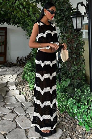 Shayna Ajurlu Crop Takım 9825