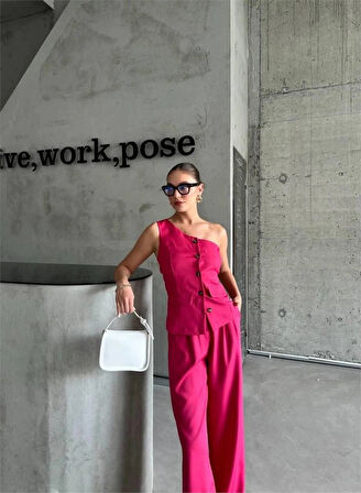 TEK KO YEEK  PANTOON TAKI ATA  Fuşya