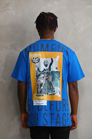 Unisex Baskılı Oversize Thirt  avi