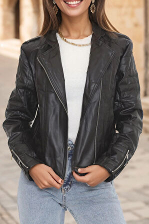 Deri Ceket Siyah