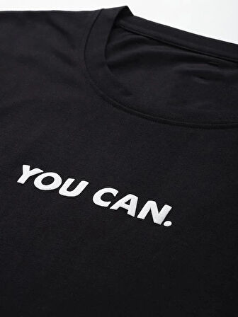 Baskılı Oversize Tshirt  iyah