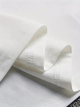 Erkekler Için PERFECTY Günlük Tişört  Beyaz