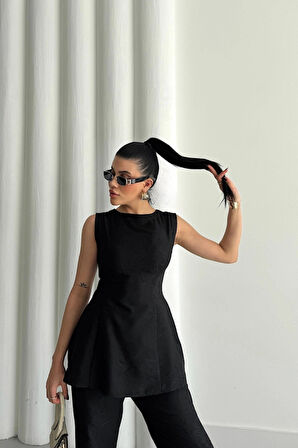 JAKAR KETEN KOLUZ BLUZPANTOLON TK  iyah