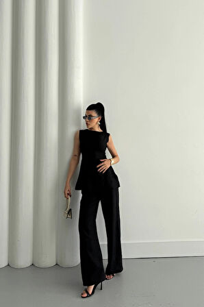 JAKAR KETEN KOLUZ BLUZPANTOLON TK  iyah