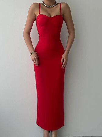 Chatelet Askılı Kalem Elbise