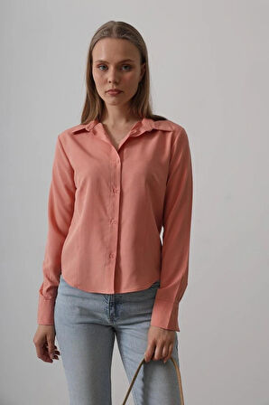 Basic Gömlek  Somon