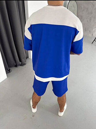 Dijital 00 Baskılı Şortlu Takım  avi