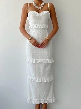 ere Ip Askılı Elbise