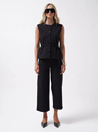 Kuşaklı Dokuma Yelek