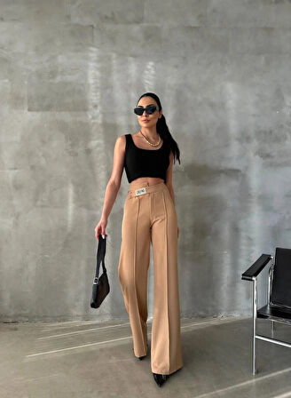 DREAM ETİKETİ PAAZZO PANTOON  Bej