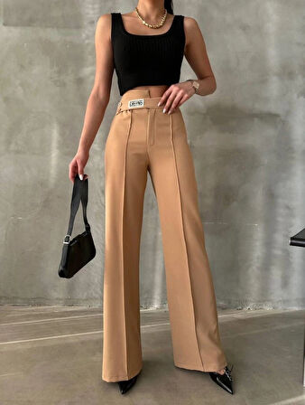 DREAM ETİKETİ PAAZZO PANTOON  Bej