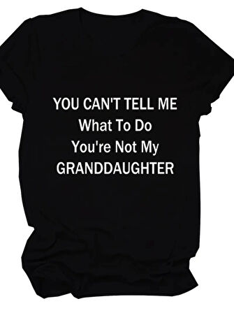 Baskılı Oversize Bisiklet Yaka Tshirt  iyah