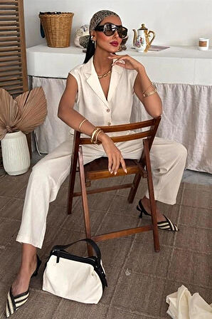 Zoe Crop Yelek Takım 974408