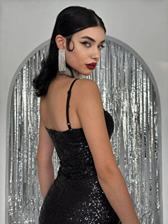 Woxo İp Askılı Elbise