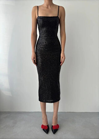 Woxo İp Askılı Elbise