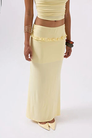 Katlama Bel Detay axi Etek