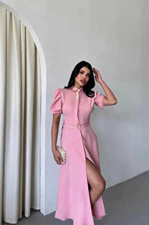 YAKA DÜĞE DETAYI EBİE Pembe