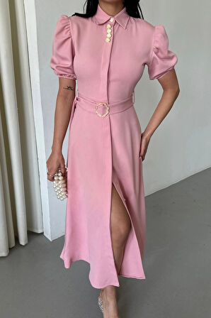 YAKA DÜĞE DETAYI EBİE Pembe