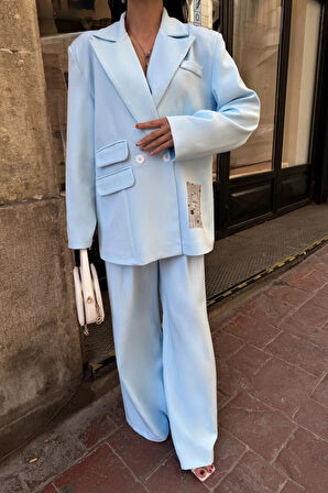 TAARI ETİKET DETAYI CEKET  PANTOON TAKI  Bebe avi