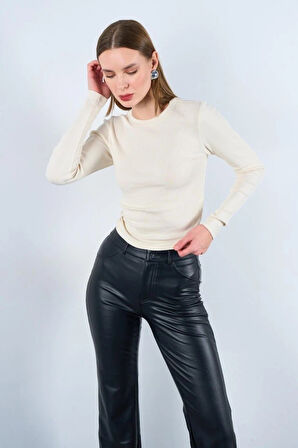 Uzun Kollu Body  Ekru