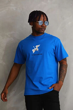 Unisex Baskılı Oversize Thirt  avi