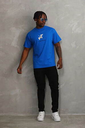 Unisex Baskılı Oversize Thirt  avi