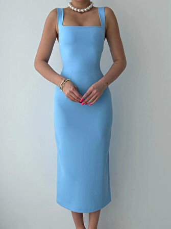 artin Askılı Kalem Elbise