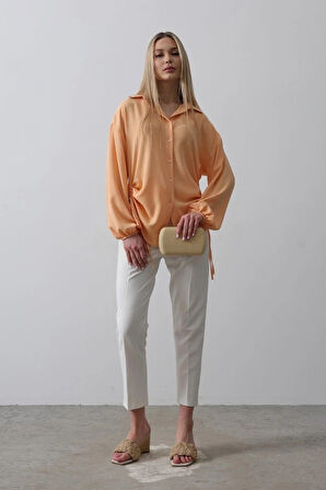 Biye Detaylı Ayrobin Gömlek  omon