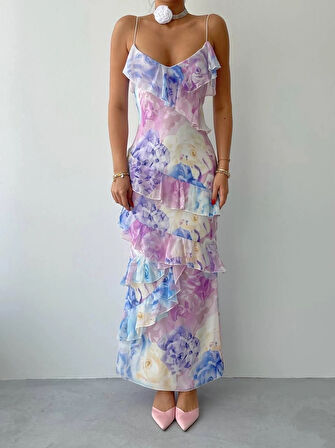 Pivara İp Askılı Elbise