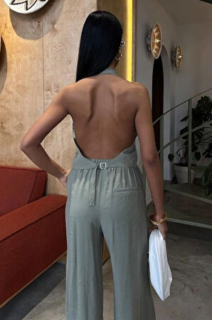 Halter Yaka Yelekli odal Takım 10144