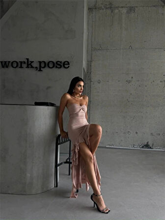 TRABEZ ANDY EBİE YANARI KATI  Bej