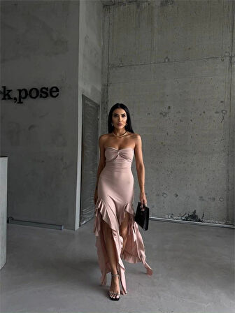 TRABEZ ANDY EBİE YANARI KATI  Bej