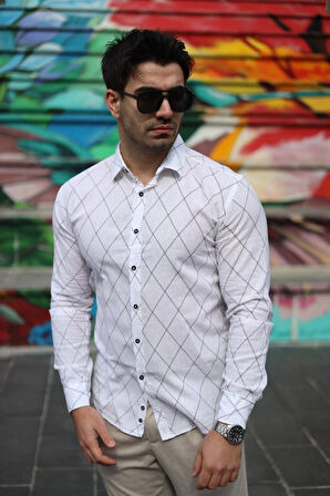 Erkek şamre Kumaş Gömlek